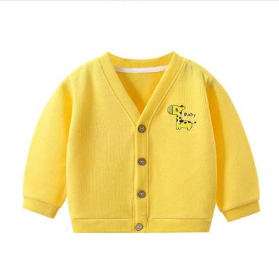 New Childrens Cardigan Spring And Autumn Coat Boys And Girls Sweater Baby Clothes Baby Knitted Cardigan Childrens Clothing