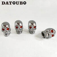 DATOUBO 16pcs ss metal gold skull design car tire valve stems cap,tyre air valve cap,car Auto parts accessory,for wheel rims