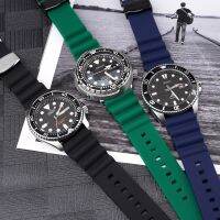 แหวนโลหะสำหรับ Seiko Prospex,แหวนโลหะรูปเต่าทูน่าซูโม่ SKX007สายนาฬิกาข้อมือยางนาฬิกาข้อมืออะไหล่สำหรับเปลี่ยนสปอร์ตซิลิโคนดำน้ำขนาด22มม.