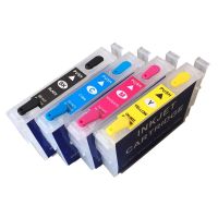 【HOT SALE】 TEENTOP 4PCS 4สี15ML ต่อสี T1281 T1282 T1283 Ink หมึกเติมสำหรับ EPSON SX420W SX130 SX440W S22 SX125 SX235W เครื่องพิมพ์