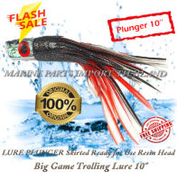 LURE PLUNGER Skirted Ready for Use Resin Head Big Game Trolling Lure fishing 10"