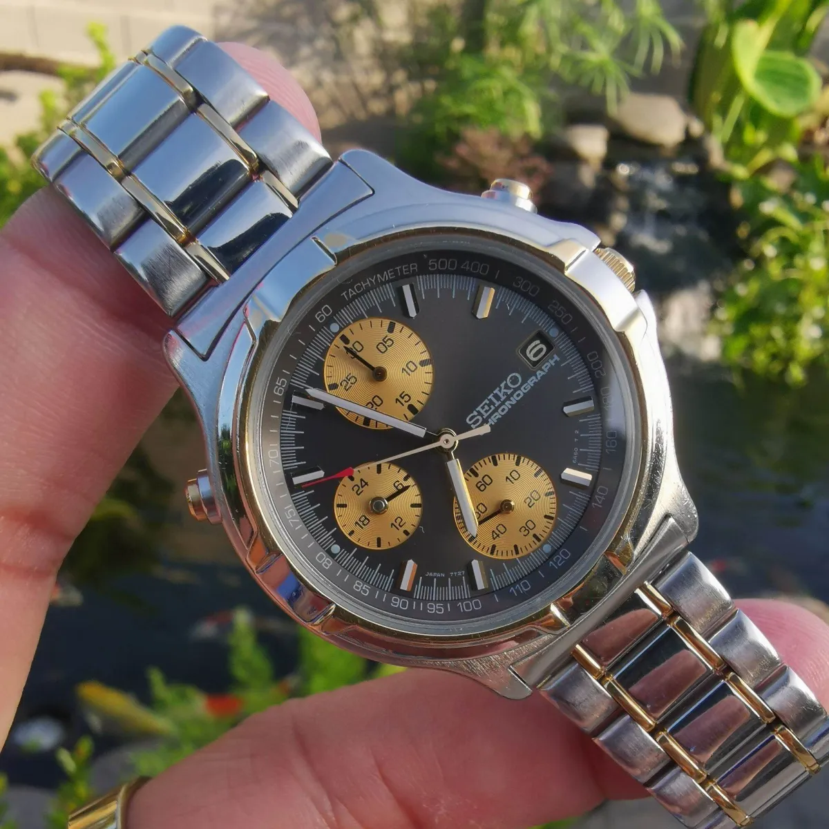 Đồng Hồ Nam Si Nhật 💫 SEIKO 💫 Chronograph Tachymeter . 