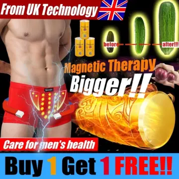 3pcs/box Men's Magnetic Therapy Underwear Men Enlargement