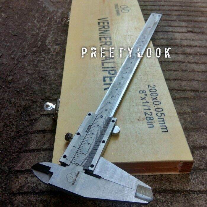 Vernier Caliper 8 Inch Jangka Sorong Sigmat Manual 0 200 mm. Lazada Indonesia