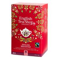 English Tea Shop Organic Black Tea - English Breakfast อิงลิช ที ช้อป ออแกนิก ชาอิงลิช เบรคฟาสต์ 20 Teabags