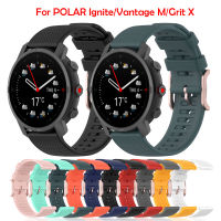 สายรัดข้อมือซิลิโคนสำหรับ Polar Vantage M2 Grit X สมาร์ทนาฬิกาอุปกรณ์เสริมสำหรับ Polar Ignite 2 Unite Soft สร้อยข้อมือกีฬาใหม่