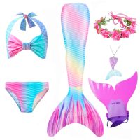 ✖✻ Mermaid Swim Children Tail Costume Girls Mermaid Tails Swimming 10 - Girls Dresses - Aliexpress