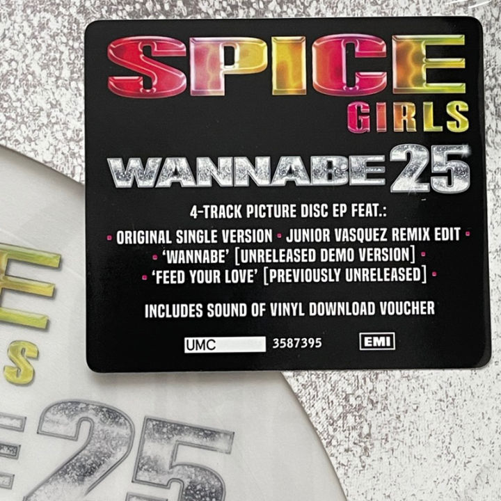 แผ่นเสียง-spice-girls-wannabe-25-vinyl-12-45-rpm-ep-limited-edition-picture-disc-มือหนึ่ง-ซีล