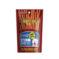 ขนมสุนัข SLEEKY Chewy Stick Chicken Flavored รสไก่ 175 กรัม (ชนิดแท่ง)