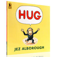 Hug the paperback mothers love English original picture book Jez alborough greenway award writers works parent-child reading picture book English Enlightenment