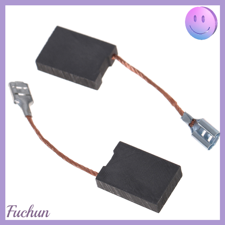 fuchun-แปรงคาร์บอนลูกหมู2ชิ้นสำหรับ-bs-11e-บ๊อช-gco-2000-e64-180-gws20-230