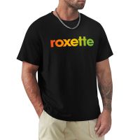 Roxette T-Shirt Korean Fashion Animal Print Shirt For Aesthetic Clothes Tee Shirt Mens Plain T Shirts