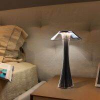 【YD】 led 3-step dimmable bedroom bedside USB charger smart touch switch decorative crystal desk