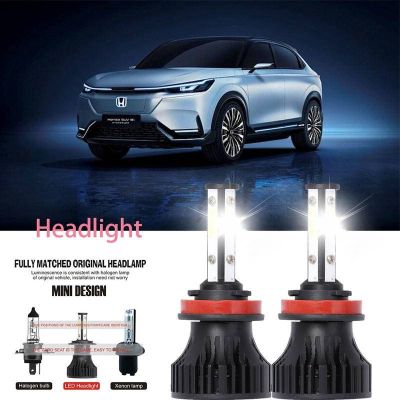 หลอดไฟหน้ารถยนต์ LED LAI 40w 6000k สีขาว สําหรับ Honda HR-V (RU) 2015-2023 รับประกัน 10 เดือน