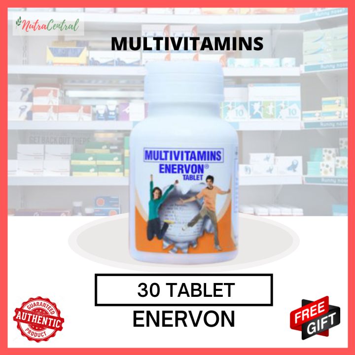 Enervon Multivitamins, 30 Tablets Nutracentral Lazada PH