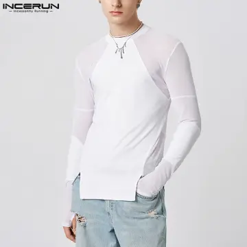 See through long sleeve 2025 top