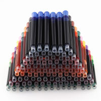 JIFENGXUNLEI ปากกาเจลอุปกรณ์สำนักงาน2.6มม. 3.4มม. ปากกาหมึกซึมนักเรียนตลับหมึกสำหรับเติมน้ำพุหมึกปากกาหมึกสี