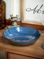 Restoring ancient ways [recommended! 12.9 two large bowl] relief household deep dish analyzes 8 inch ceramic dish bowl