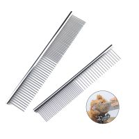 Hair Removal Comb Grooming Gently Removes Loose Dog Cleaning Supplies