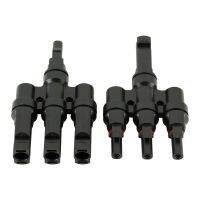 คู่4T Connectors/FM แผงโซล่าหิน50A 6000V กันน้ำตัวเชื่อมพีวีขายส่ง