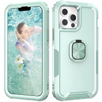 Heavy Duty Case for IPhone 14 Pro Max 13 12 11 X XS XR 8 7 6 Plus Silicone PC Hybrid Cover Phone Shell Shockproof Anti-fall