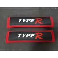 โปรโมชั่น นวมหุ้มเบลท์ ฮอนด้า HONDA SEAT BELT COVER TYPE R แดง 1 ชุด 2 ชิ้น ราคาถูก เบาะ  เบาะรองหลัง เบาะรองนั่ง เบาะเดิม