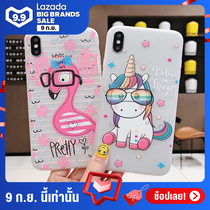 เคสฟลามิงโก้-เคสขุ่นลายฟลามิงโก้-รุ่น6-6s-7-8-6plus-6splus-7plus-8plus-782