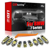 GBtuning Canbus LED For BMW 7 Series E38 E65 E66 E67 F01 F02 F03 F04 Car Map Dome Bulb Interior Reading Light Accessories Kit