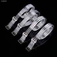 ♨♞ New Style High Elastic Fashion Stripe Transparent Bra Underwear Strap Button Adjustable Invisible Clear Crystal Shoulder Straps