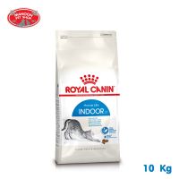 ? { ส่งฟรี } ?   Royal Canin Indoor-27 ขนาด 10kg อาหารแมวเม็ด สำหรับแมวโตอายุ 1 ปีขึ้นไป  บริการเก็บเงินปลายทาง