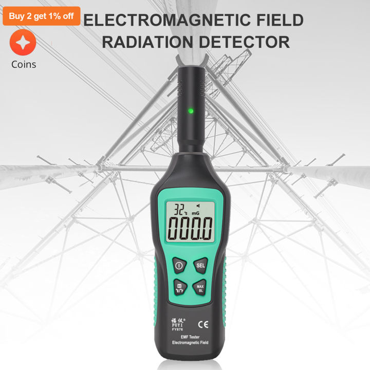 fuyi-รังสี-dosimeter-emf-meter-เครื่องตรวจจับรังสีแม่เหล็กไฟฟ้าในครัวเรือนความแม่นยำสูง-wave-tester-monitor