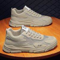 CODผู้ชายรองเท้าผ้าใบยามว่างสีทึบระบายอากาศได้รองเท้าเดินป่า