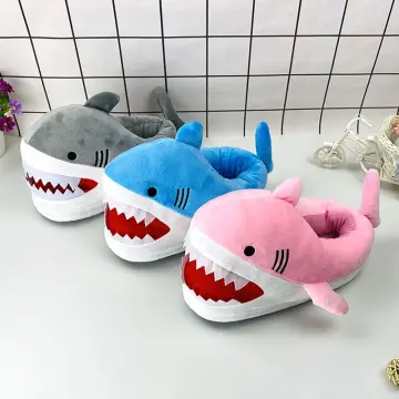 Shark slippers for on sale adults