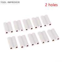 TOOL IMPROVER ตัวต่อหลอดฟลูออเรสเซนต์ LED 10ชิ้นสำหรับโคมไฟท่อ T5 T8แบบ2ขา3หมุด