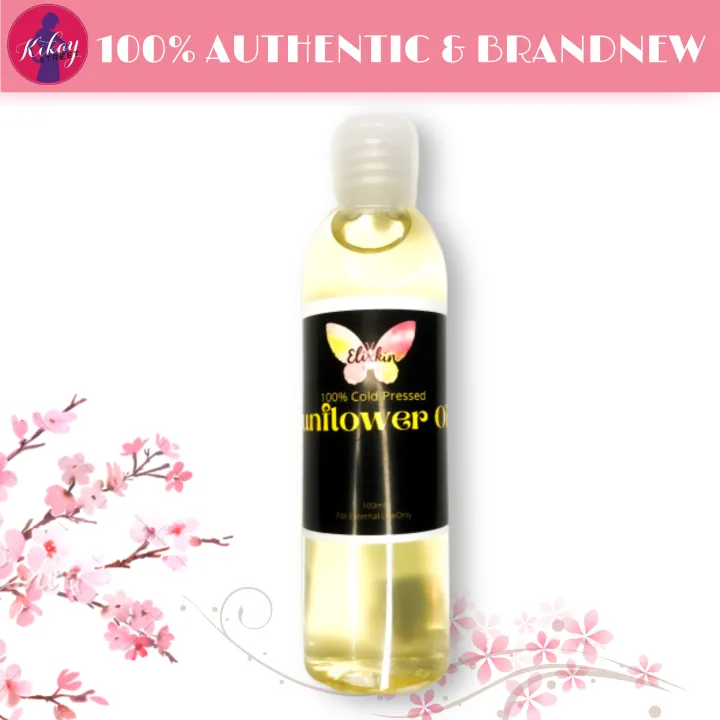 Cold Pressed Sunflower Oil 100ml [Authentic] For Skin Moisturizer