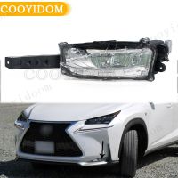 Car DRL Daytime Running Light Fog Lamp Fog Light  Front Bunper Fog Light Headlight For Lexus NX200T NX300 2015 2016 2017