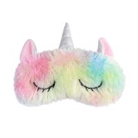 【CC】 Unicorn Nap Cover Blindfold Face ice cream Shading Cotton Goggles Aid Relax Eyepatch