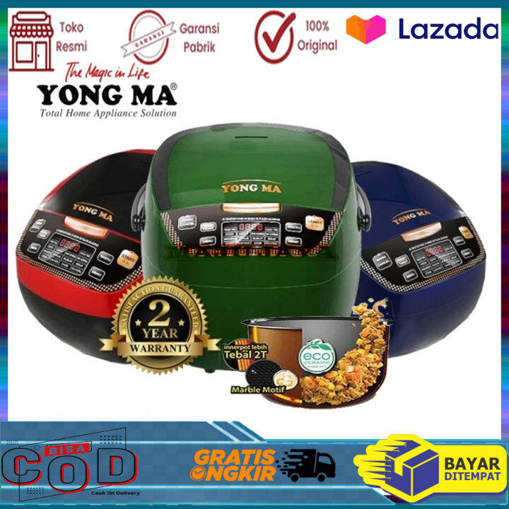 YONG MA Digital SMC 8017 Rice Cooker/ YONG MA Magic Com Kapasitas 2
