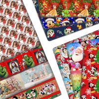 Disney Christmas Polyester Cotton Fabric Patchwork Printed for Tissue Sewing Quilting Fabrics Needlework Material DIY 50*145cm Exercise Bands