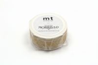 mt masking tape Morris &amp; Co. orange border (MTWILL20) / เทปตกแต่งวาชิ ลาย Morris &amp; Co. orange border แบรนด์ mt masking tape จากประเทศญี่ปุ่น