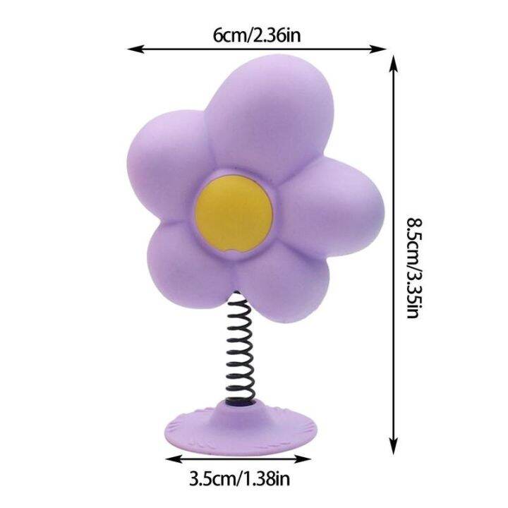 helmet-shaking-small-flower-decoration-electric-motorcycle-bike-helmets-cute-sun-flower-decor-driving-styling-helmet-accessories