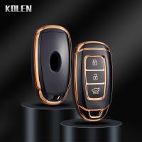 New TPU Car Remote Key Case Cover Shell For Hyundai i30 ix25 Elantra KONA Solaris Accent Santa Fe Azera Grandeur Ig TM Palisade