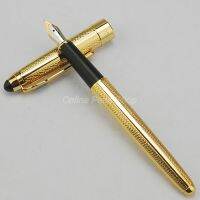 Jinhao Elegant Golden M Nib 0.5มม. ปากกาหมึกซึม JF008