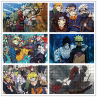 Bandai Japanese Anime Naruto Jigsaw Puzzle 300/500/1000Pieces Puzzle Diy Puzzle for Adults Gift Personalized Christmas Gift Toys