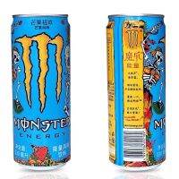 ❤สินค้าขายดี❤ (สีฟ้า 芒果味) 【พร้อมส่ง】เครื่องดื่มชูกำลัง Monster energy 魔爪饮料 KM16.1484[รอบสุดท้าย]