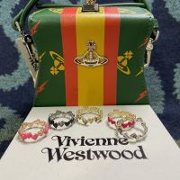 Vivienne Westwood หลังจากตะวันตกแปซิฟิกแหวนดาวเสาร์วิเวียนโรซาลินดา925เงิน