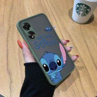 GGK เคสลายการ์ตูนน่ารักสำหรับ OPPO A78 4G,เคสฝาครอบเต็มขอบนิ่มเคสใส่โทรศัพท์มีน้ำค้างแข็งโปร่งใสกันกระแทก