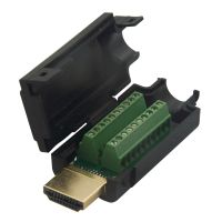 New style HDMI Male Connector With Screw Connection TV Accessories