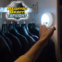 Atomic Beam TapLight หลอดไฟที่สว่างอย่างน่าอัศจรรย์ ใช้งานด้วยถ่าน ขนาด 3A จำนวน 3 ก้อน (1 ชิ้น)