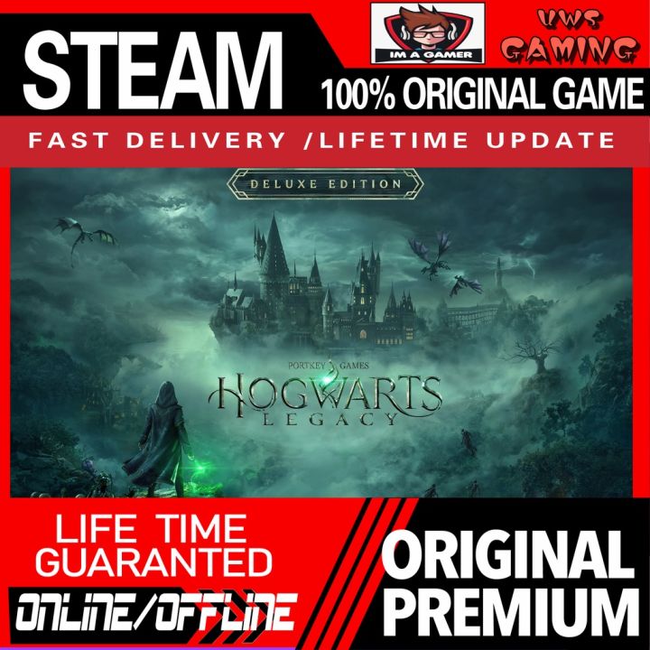 Hogwarts Legacy Standard Deluxe Edition PC GAME Steam BRAND NEW